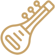 gold-sitar